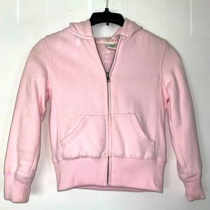 ✨3 FOR $18✨ MIX & MATCH…”CHEROKEE” GIRLS PINK ZIP-UP COAT WITH HOODIE, SIZE 6/6X